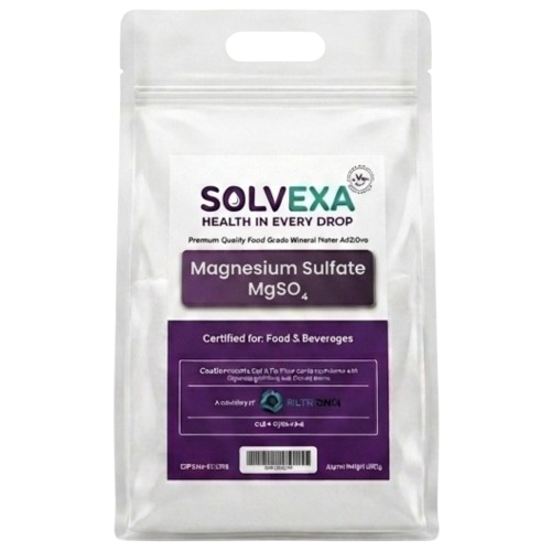 Solvexa Magnesium Sulfate Heptahydrate packaging